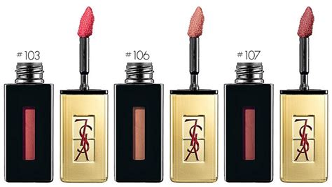 yves saint laurent glossy stain 106|YSL Beige Anarchist (106) Rebel Nudes Rouge Pur Couture .